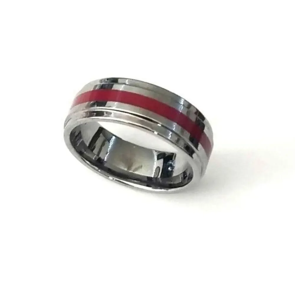New tungsten carbide‎ ring size 14